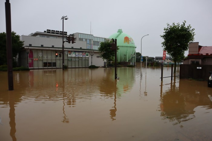 大雨でショールーム浸水、8日間で復旧、供給支障なし/東部ガス秋田支社
