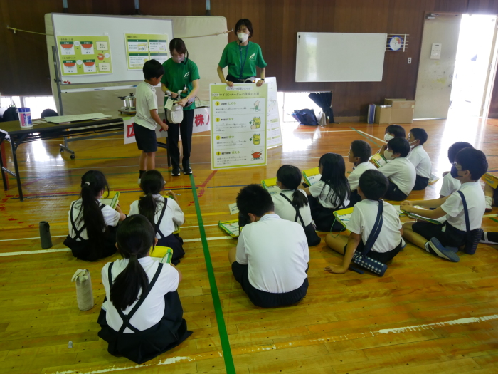 小学校で防災教室　ライフライン停止の対応/広島ガスなど