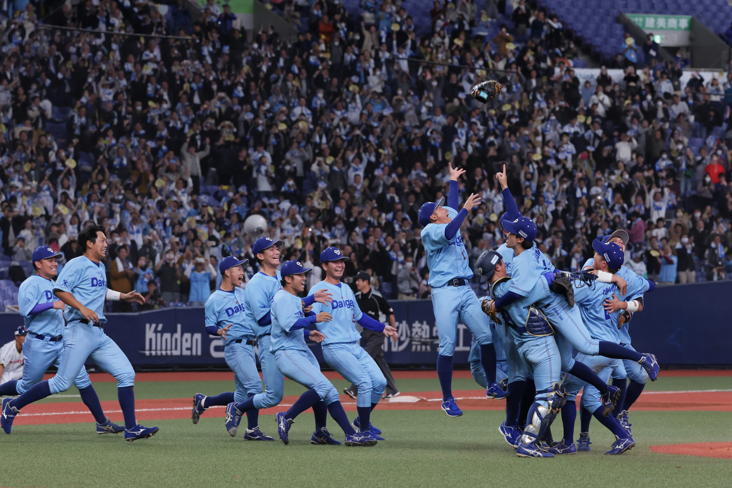 大阪ガスが3度目優勝 第48回社会人野球日本選手権