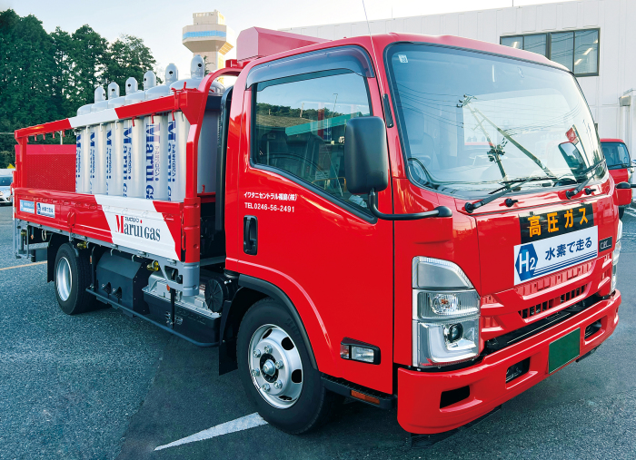 ボンベ配送にFCトラック、都内・福島県内で5台活用/岩谷産業